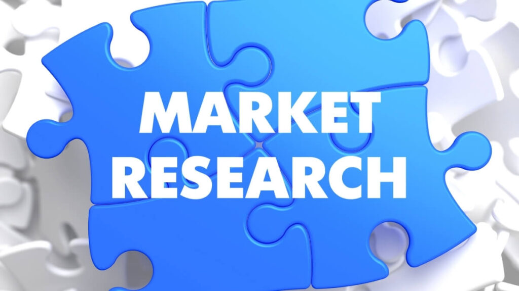「MARKET RESEARCH」の文字が入ったあおいジグソーパズルの画像